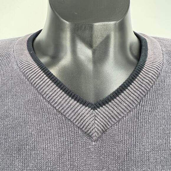 Vintage GAP Cotton Sweater Blue Stripe - Picture 5 of 6